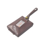 Perie de covor, role, 3 role, model simplu, maner detasabil, 16 x 12 cm, maro