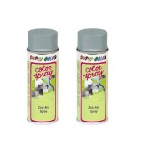 Pachet 2 x Vopsea spray Zinc Aluminiu 400 ml Dupli Color, DUPLI-COLOR