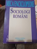 Ștefan Costea (coordonator) - Sociologi rom&acirc;ni. Mică enciclopedie