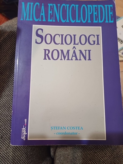 Ștefan Costea (coordonator) - Sociologi rom&acirc;ni. Mică enciclopedie