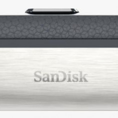 Stick USB Sandisk Ultra Dual Drive, 128GB, USB Type C (Gri/Negru)