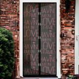 Cumpara ieftin Perdea anti-tantari magnetica &quot;Love&quot; - Protectie eficienta, instalare usoara (100x210 cm), Delight