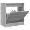 VidaXL Pantofar, gri sonoma, 60x34x63,5 cm, lemn prelucrat 839943