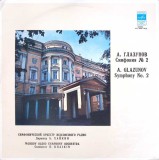 Vinil LP A. Glazunov - Symphony No. 2 in F Sharp Minor, Op. 16 (1977, Melodia) Muzica Clasica
