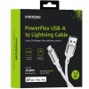 Innostyle Powerflex Usb Lightning Mfi Cablu De &Icirc;ncărcare Rapidă Pentru Iphone Kevlar 2M Argint