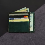 Cumpara ieftin Portcard Minimalist din Piele Naturala , Duma, Turcoaz