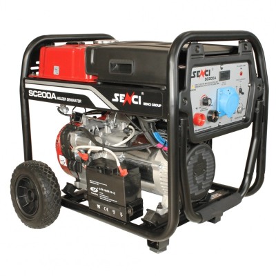 Generator de curent si sudura SENCI SC-200A putere max. 5.5 kW 230V foto