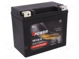 Acumul: plumb-acid 12V 10Ah AGM 150x87x130mm 210A 4,05kg