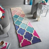Cumpara ieftin Covor traversă Rosella Roz/Albastru 60X230 cm, Flair Rugs