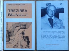 Virgil Gheorghiu, Trezirea faunului, 1973, cu autograf catre Petru Vintila
