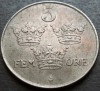 Moneda istorica 5 ORE - SUEDIA, anul 1949 * cod 3033 = excelenta, Europa, Fier
