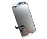Display iPhone 7 Plus LCD Alb Complet Cu Tablita Metalica Si Conector Amprenta