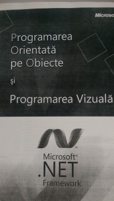 Programarea Orientata pe Obiect si Programarea Vizuala - xerox foto