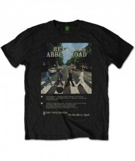 Tricou Unisex The Beatles: Abbey Road 8 Track foto