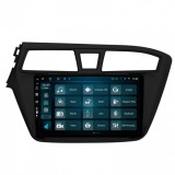 Navigatie Hyundai I20 (2014-2018) 2GB RAM Android 13 GPS Wi-FI Carplay Android Auto USB Bluetooth Radio Waze Touchscreen 9 inch