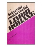 N. Mihaescu - Indrumari pentru studiul limbii romane - 118790