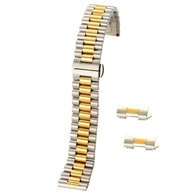 Bratara ceas bicolora 14mm 16mm 18mm 19mm 20mm 21mm 22mm 23mm 24mm WZ1454 foto