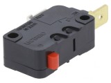 Micro&icirc;ntrerupător SNAP ACTION 16A 250VAC SPST-NC fără manetă