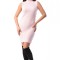N608-5 Rochie mulata accesorizata cu nituri