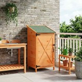 vidaXL Sălaș de grădină Maro 59,5 x 56 x 113,5 cm Lemn prelucrat 42033471