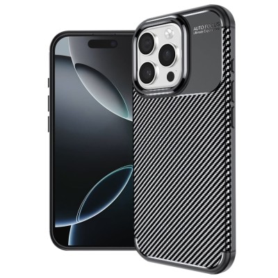 Husa Iphone 16 Pro Techsuit carbonfiber foto