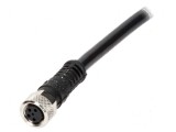 Conector M8 mamă PIN 4 cu cablu Nano-Change, MOLEX