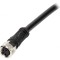 Conector M8 mamă PIN 4 cu cablu Nano-Change