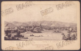 3480 - SIBIU, Panorama, Romania, old CDV ( 10/6,2 cm ) - old Real Photo - 1882