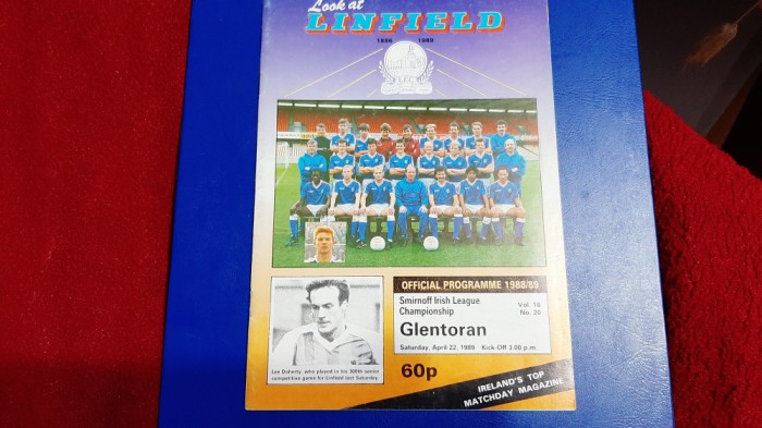 program Linfield - Glentoran