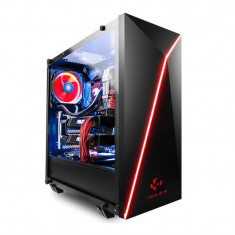 Carcasa Gaming Inaza Vengeance Black-Red, USB 3.0, 3x Vent. 120mm, Desigilat foto