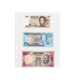Folie plastic OPTIMA, 3 buzunare, PP, transparent, set 50 - 361477