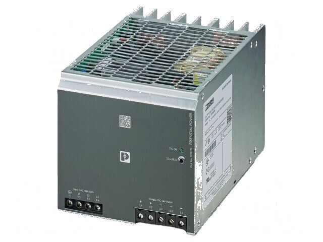 Alimentator pulsatoriu pentru şină DIN 960W 24VDC 0&divide;40A IP20