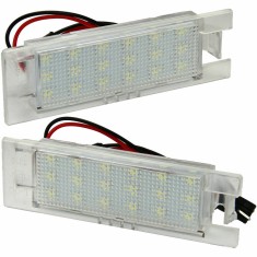 Lampi numar LED pentru Fiat Punto, Linea, Tipo, Egea, Marea weekend, Seicento, Bravo, Brava, Croma, Multipla