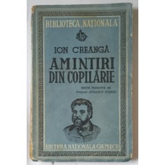 Ion Creanga, Amintiri din copilarie, Avram Tudor, Bucuresti 1942