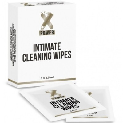 XPOWER - INTIMATE CLEANING WIPES 6 UNITS foto