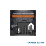 Set lopata pliabila multifunctionala in cutie depozitare (lopata,topor,tarnacop,ciocan,cutit,busola,furculita) cod:crg-td14-f4 Alta marca Alt model #7