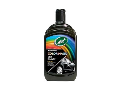 Solutie polish auto Turtle Wax Color Magic Jet Black (negru) 500ml foto