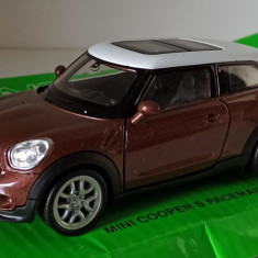 Macheta Mini Cooper S Paceman 2013 maro - Welly 1/36