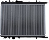 Radiator Citroen C4 04-10; Peugeot 307 01-08, motor: 1.4, 540x380x23, Aluminiu/ Plastic etansat mecanic, 1330N5