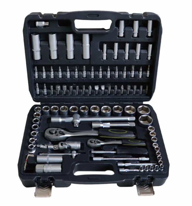HEINNER TRUSA 93 PIESE 1/4&quot;&amp;1/2&quot; CR-V