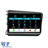 Navigatie Dedicata Honda Civic IX Sedan (2011-2015), 9Inch, 8Gb Ram, 256Gb Stocare, Carplay Performance AutoTuning