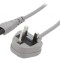 Cablu Alimentare 3m Gri 3x0,75mm2 3A