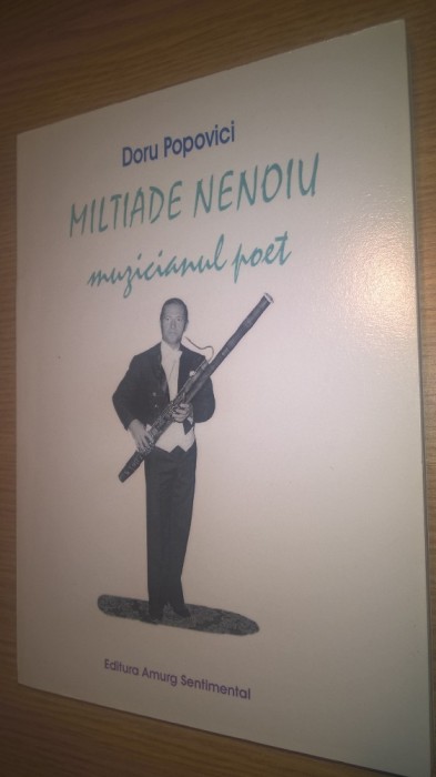 Doru Popovici (autograf pt. Theodor Grigoriu) - Miltiade Nenoiu, muzicianul poet