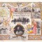 3153 - Regele FERDINAND, Reclama la haine pe spate - old postcard - unused