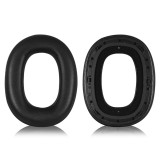 Set 2 bureti pentru casti Bowers &amp; Wilkins PX7 S2 / PX8 Over-Ear - Negru, Spuma cu memorie, Piele ecologica