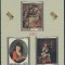 PARAGUAY, PICTURI - BLOC IMPERF. + COLIȚĂ + SERIE MNH (2 FOTO)