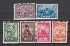 ROMANIA 1929 LP 82 - 10 ANI DE LA UNIREA TRANSILVANIEI SERIE MNH foto