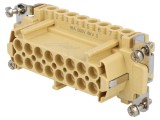 Conector HDC mamă JEI PIN 16, 16A 500V, ILME