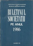 Cumpara ieftin Buletinul societatii pe anul 1986