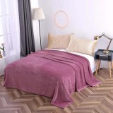 Cumpara ieftin Patura Cocolino Uni Pentru Pat Dublu Mov Pudra - LJJ47